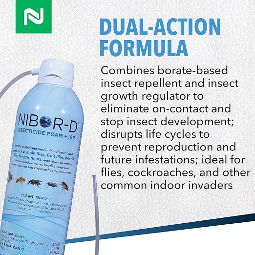 Nibor-D Insecticide Foam with IGR, Ready-to-Use - Image 3