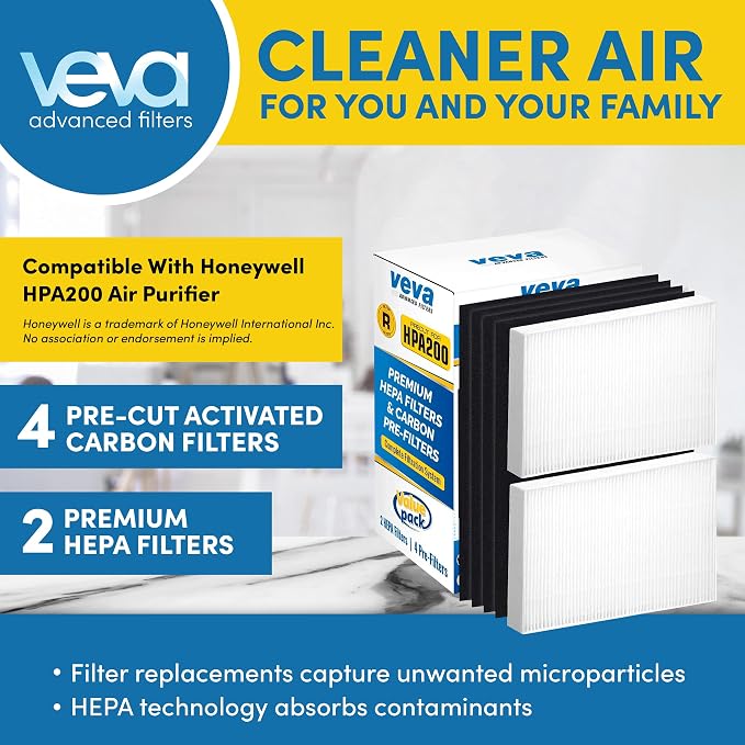 HPA200 Replacement Filters for Honeywell Air Purifier - Image 2
