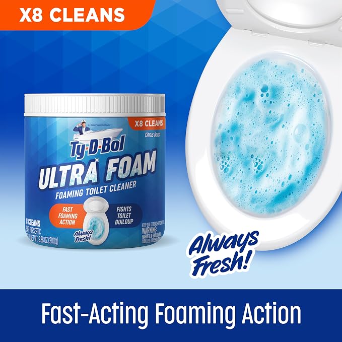 Ty-D-Bol Ultra Foam Toilet Bowl Cleaner - Image 2