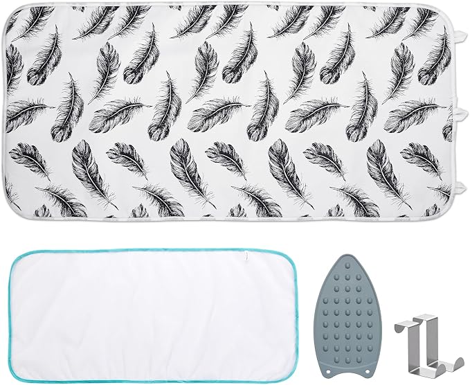 Seiritex Ironing Mat, Portable Ironing Pad 39.4 x 18.9 inch Table Top Iron by Seiritex