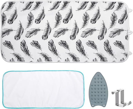 Seiritex Ironing Mat, Portable Ironing Pad 39.4 x 18.9 inch Table Top Iron by Seiritex