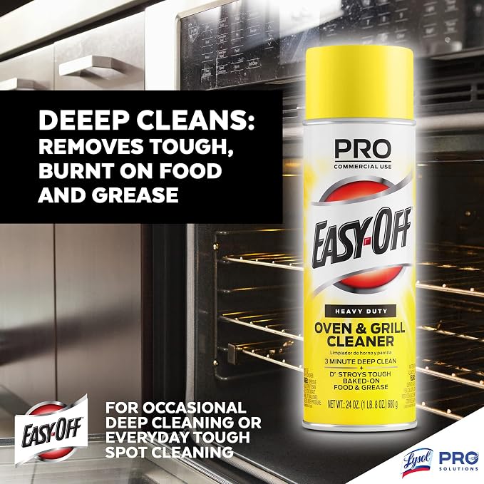 Easy Off Heavy Duty Oven Cleaner Spray, Removes Grease - Image 2