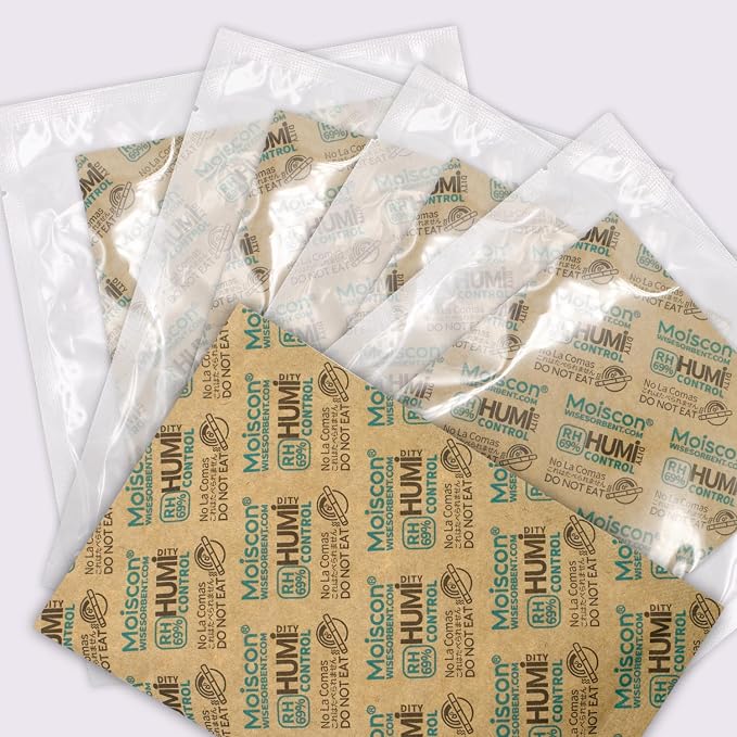 60 Gram 5 Pack 69% Two-Way Humidity Control Packs, Size 60 - Image 8