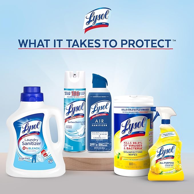 Lysol Disinfectant Spray, Household Essential Cleaning Supplies, Antibacterial - Image 6