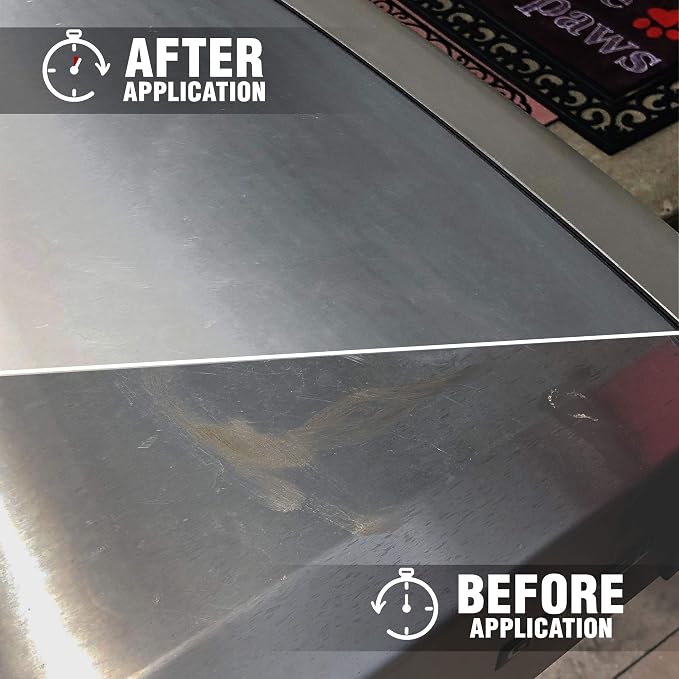 Milsek Stainless Steel Cleaner & Microfiber Cloth - Image 8