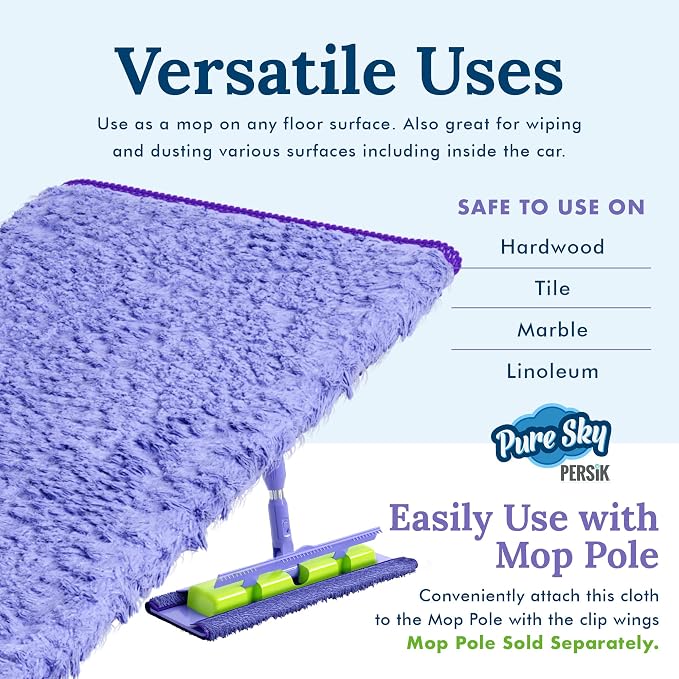 Pure-Sky Magic Deep Clean Cleaning Cloth – JUST ADD Water No Detergents Needed - Image 5