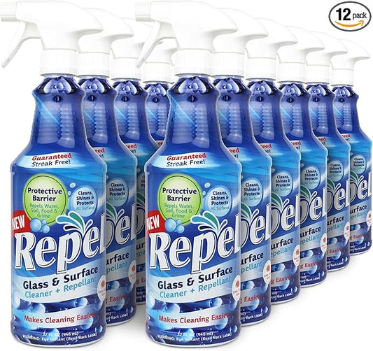 Clean-X New REPEL Glass and Surface Cleaner by Clean-X