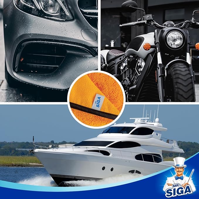 MR.SIGA Professional Premium Microfiber Towels - Image 4