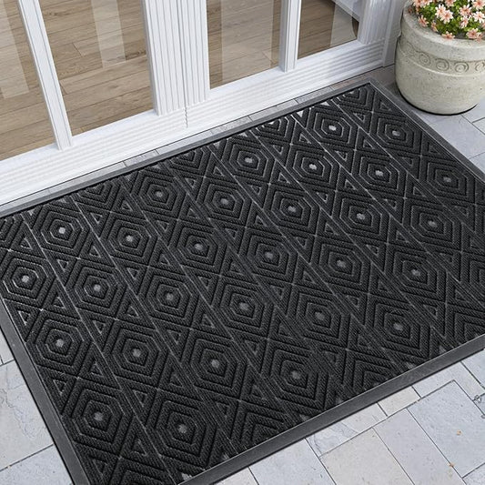 Yimobra Door Mat, Outdoor Indoor Entrance Welcome Mat, Heavy Entry Front Door by Yimobra