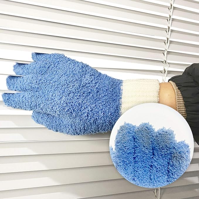 MIG4U Microfiber Dusting Gloves House Cleaning Glove - Image 3