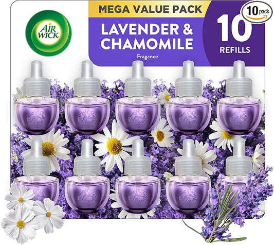 Air Wick Plug in Scented Oil Refill, Lavender & Chamomile, Air Freshener by AirWick
