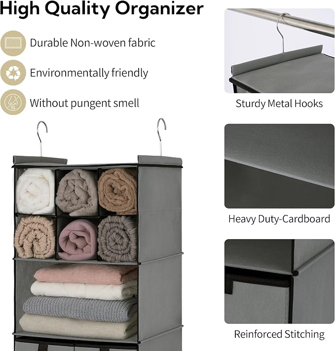 GRANNY SAYS Hanging Closet Organizer - Image 6
