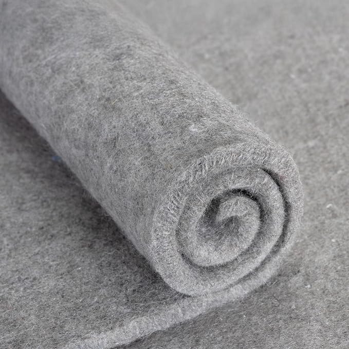 RUGPADUSA - Eco-Plush - 9'x13' - 1/2" Thick - 100% Felt - Luxurious Cushioned - Image 5