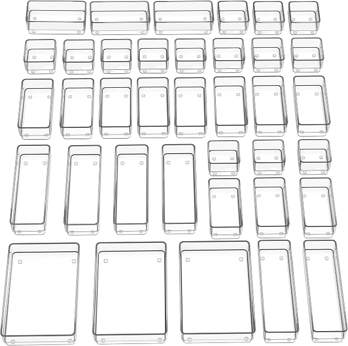 SMARTAKE 37-Piece Drawer Organizer - Image 9