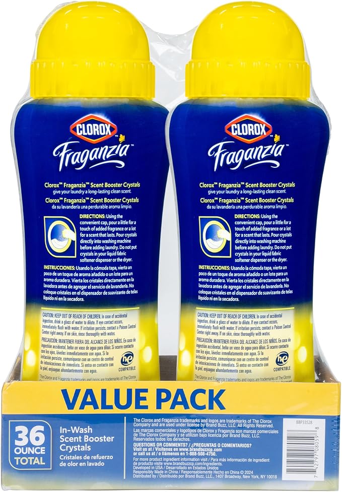 Clorox Fraganzia Laundry Scent Booster Crystals in Citrus Blossom Scent - Image 2