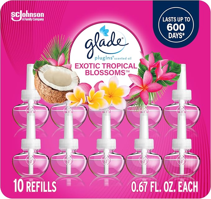 Glade PlugIns Refills Air Freshener, Scented and Essential Oils by Glade