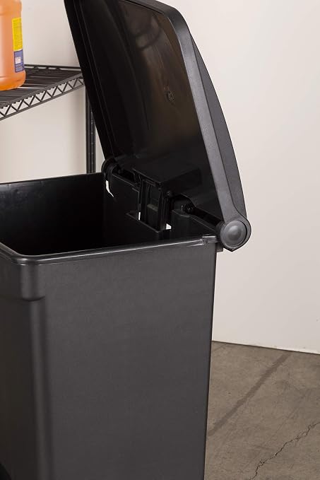 Safco Step On Plastic Trash Can - Image 2