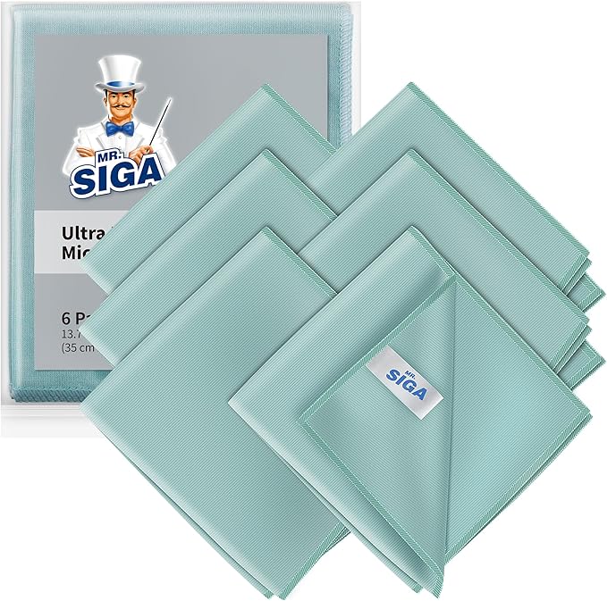 MR.SIGA Ultra Fine Microfiber Cloths by MRSIGA