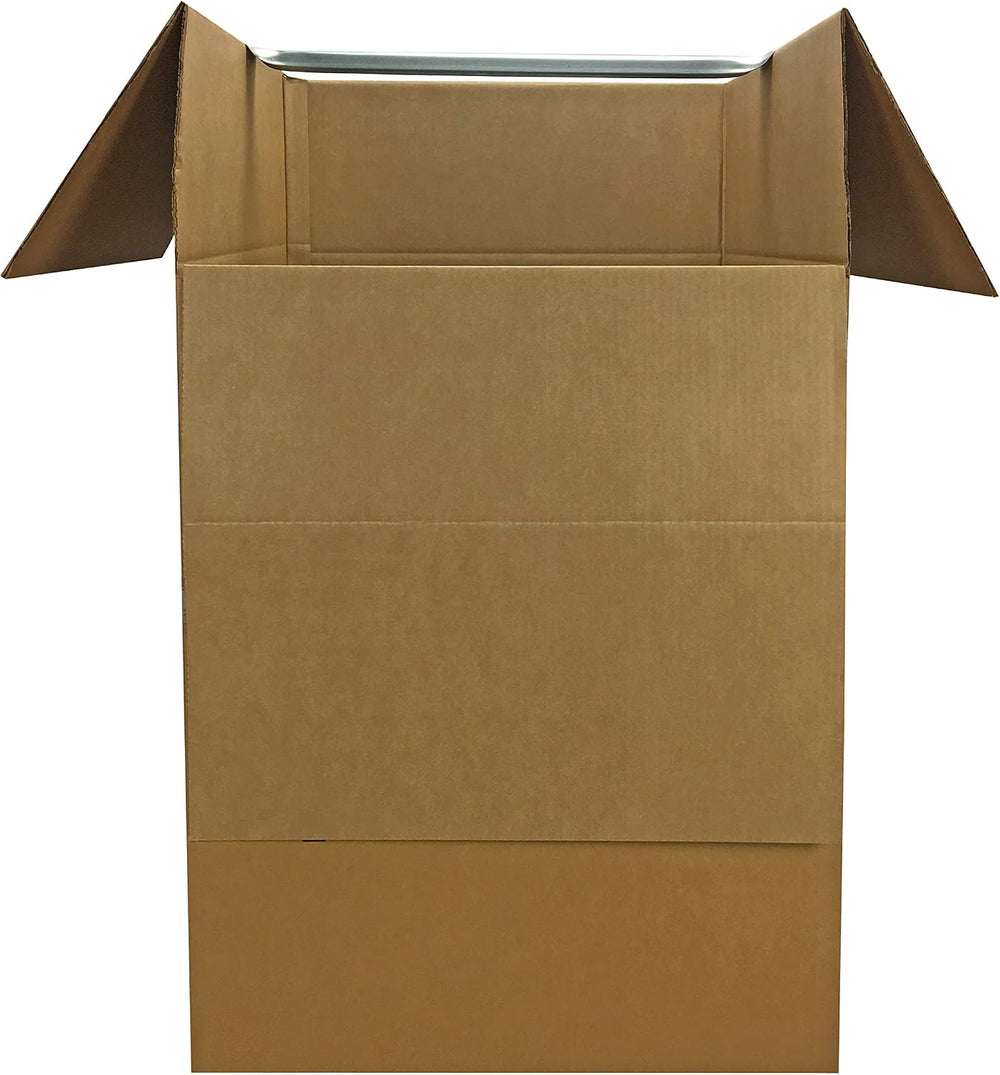 Moving Boxes Bundle, 6 Large Boxes for Moving, Packing and Storage, Brown Cor...