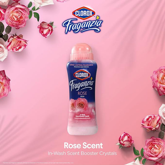 Clorox Fraganzia Laundry Scent Booster Crystals in Rose Scent - Image 2