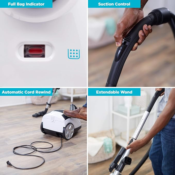 Simplicity Vacuums Jill Compact Canister Vacuum Cleaner - Image 9