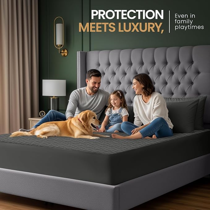 Utopia Bedding Waterproof Mattress Protector California King Size, Premium 3D - Image 6