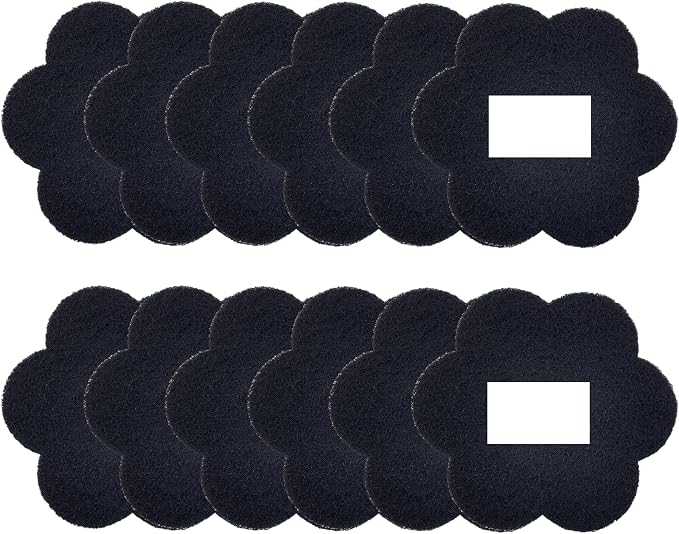 12-Pack Universal Trash Can Odor Absorbing Filters, Activated Charcoal by Home