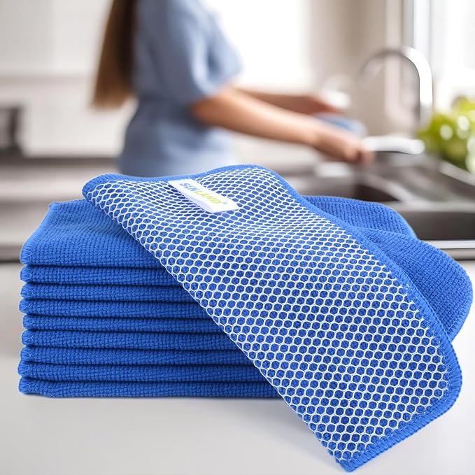 SINLAND Absorbent Microfiber Dish Cloths - Image 7