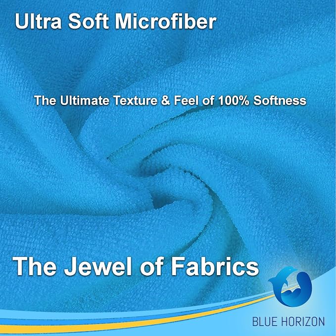 Large Microfiber Cleaning Towels, Ultra Soft Plush Washcloth Rag, Household and - Image 3