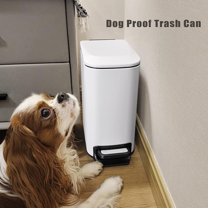 Cesun Small Bathroom Trash Can - Image 7