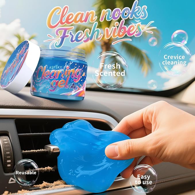 ASFSKY Car Cleaning Gel Cleaning Putty Universal Dust Cleaning Car Interior - Image 8