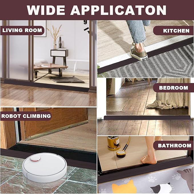 Vinyl Door Threshold Flooring Transition Strip Self Adhesive Carpet Edging Strip - Image 6