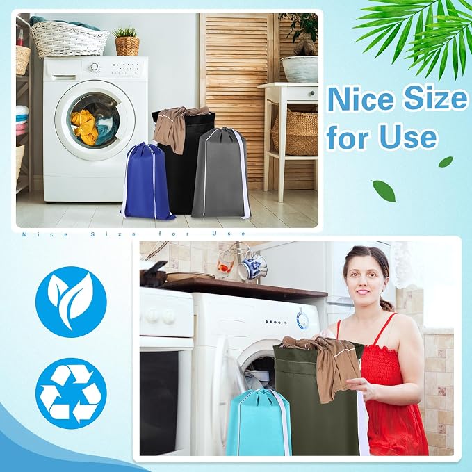 10 Pcs Nylon Extra Large Laundry Bag - Image 4