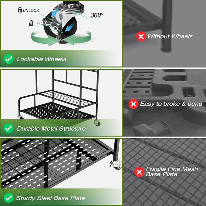 Garden Tool Organizer Rack - Image 5