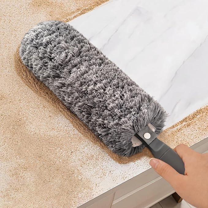 Microfiber Duster with Washable and Reusable Duster Head, Microfiber Dusters - Image 2