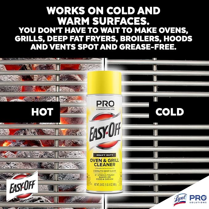 Easy Off Heavy Duty Oven Cleaner Spray, Removes Grease - Image 3