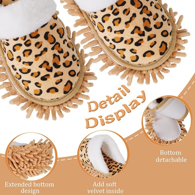 Microfiber Mop Slippers House Floor Dusting Slippers - Image 5