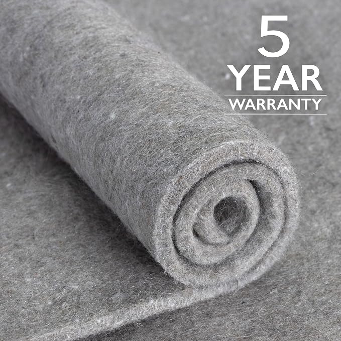 RUGPADUSA - Eco-Plush - 9'x13' - 3/8" Thick - 100% Felt - Extra Cushioned Rug - Image 5