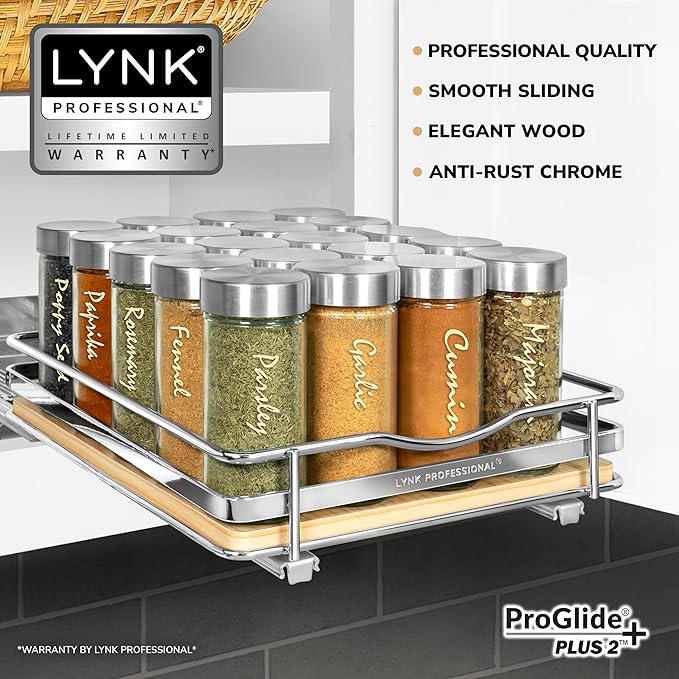 LYNK PROFESSIONAL® Élite™ Pull Out Spice Rack Organizer - Image 2