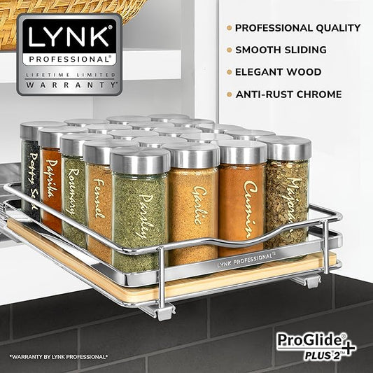 LYNK PROFESSIONAL® Élite™ Pull Out Spice Rack Organizer - Image 2