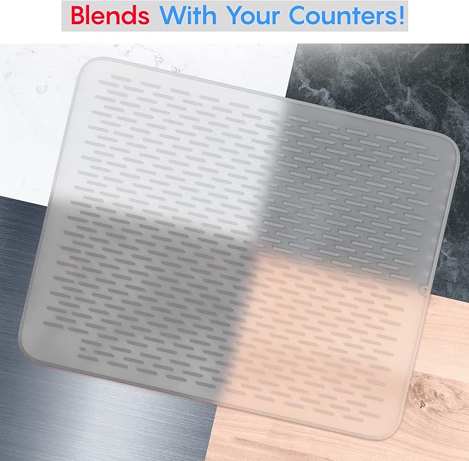 Extra Large heavy duty silicone dish drying mat - Image 3