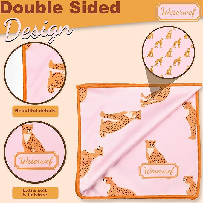 WESERWEF Design Microfiber Glasses Cleaning Cloth – Premium Cleaning Cloth - Image 3