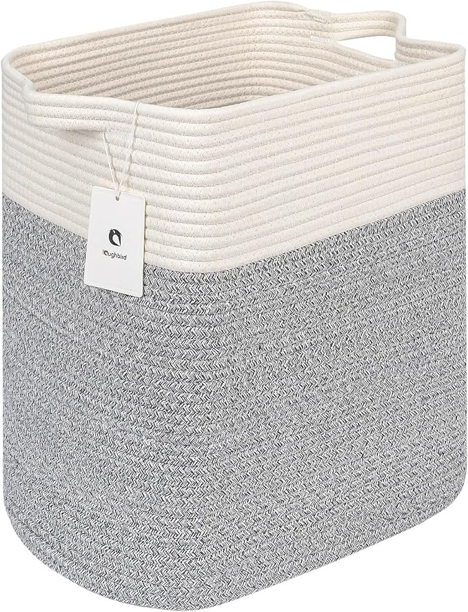 Hamper Toy Storage Collapsible Laundry Bin, Medium Fabric Organizer - Image 7
