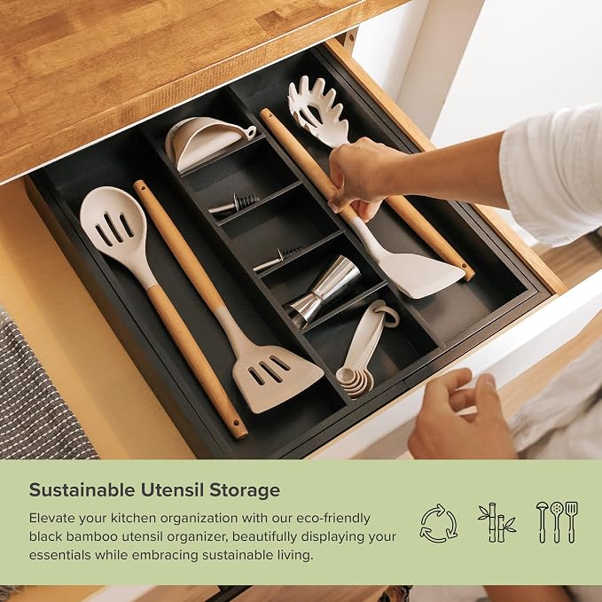 KitchenEdge Adjustable Kitchen Drawer Organizer - Image 5
