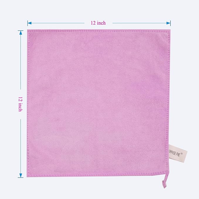 Microfiber Cloth 6Pack Cleaning Rags Absorbant Lint Free Cloth - Image 2