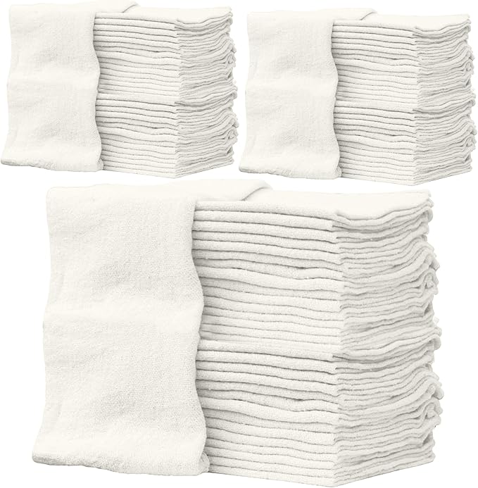 ZUPERIA Cotton Shop Towel – Multipurpose Cleaning Cloths Reusable Shop Rags - Image 2