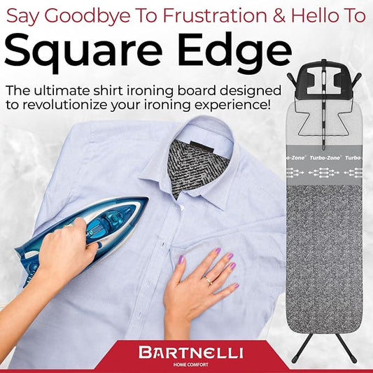Bartnelli Heavy Duty Ironing Board 48x15 | Designed & Made in Europe - Image 2