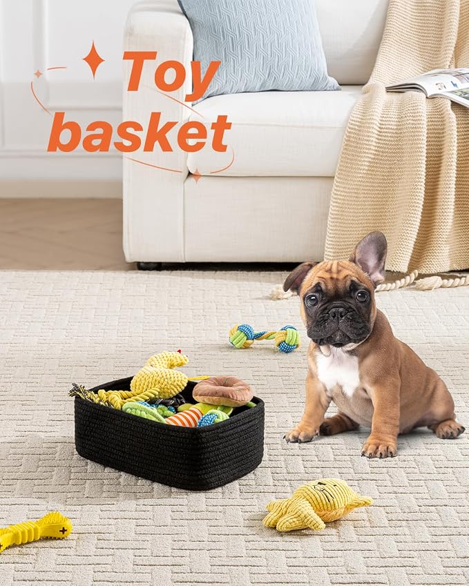 Small Woven Basket, Storage Basket - Image 5
