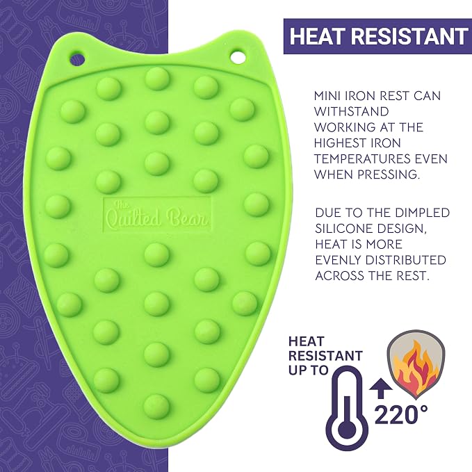 The Quilted Bear Mini Iron Rest - Image 3