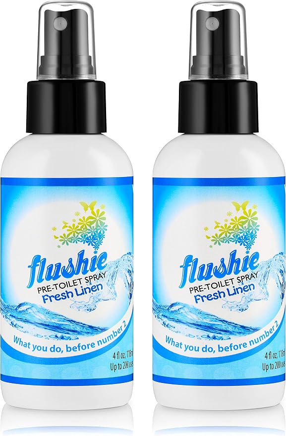 Flushie Pre-Toilet Spray for Poop Travel Size Toiletries Bathroom Spray for - Image 5